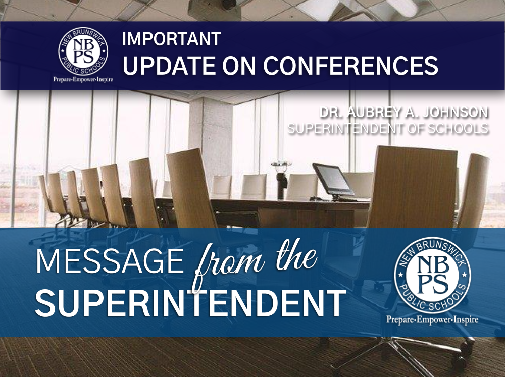 Message from the Superintendent